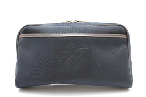 LOUIS VUITTON Acrobat Waist Bag Damier Geant Blue Ocean
